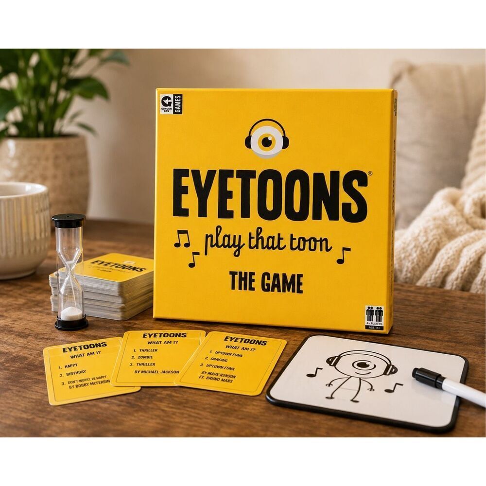 NIB-Ginger Fox Eyetoons The Game 'Play That Toon.